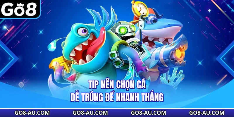 Tip nên chọn cá dễ trúng để nhanh thắng